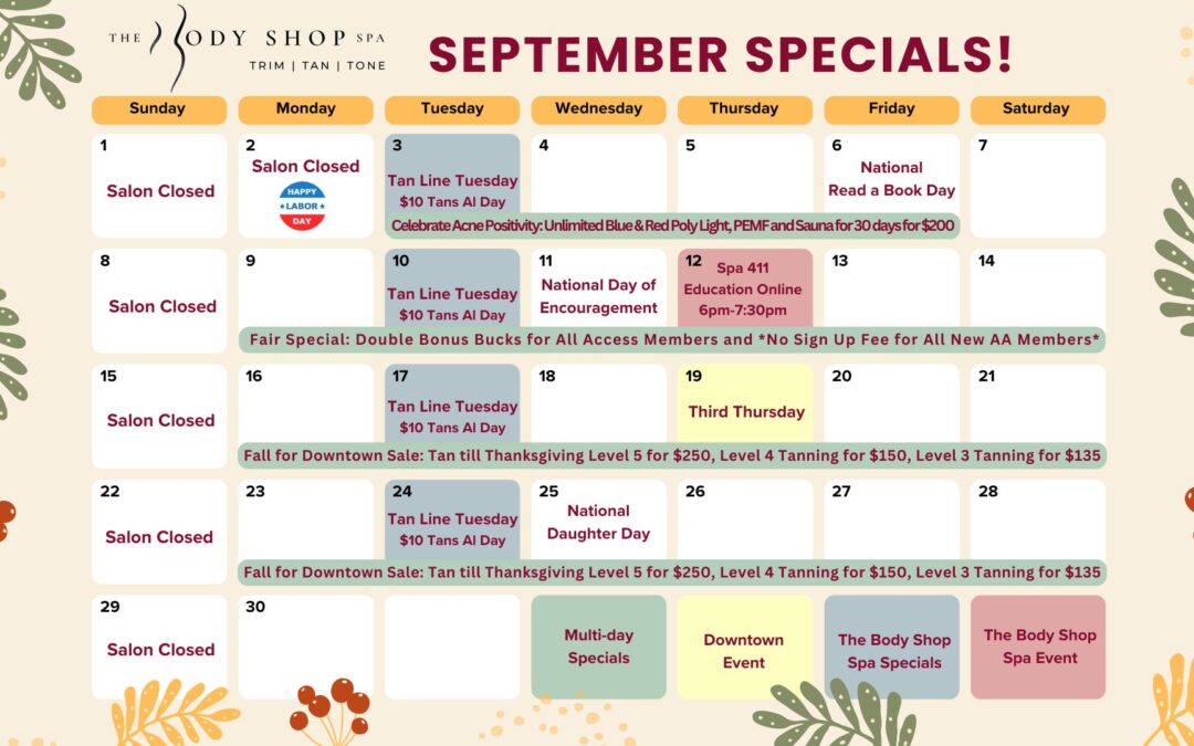 September Specials
