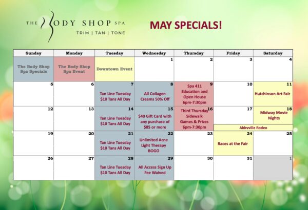 May Specials